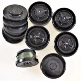 (5) Mitchell Spool containers W/spools