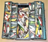Walton Products Grip Loc Tackle Box with Asst'd Repainted Lures