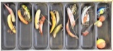UMCO B10 Fly Tackle box Group (40) Asst'd Lures