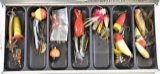 UMCO B10 Fly Tackle box Group (40) Asst'd Lures