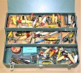 Simenson Tackle Box with Vintage and Newer Tackle