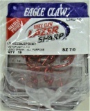 (20) 19 ct packs (380) total -  Eagle Claw L2RU 7/0 L2 Octopus -  Red Size 7/0