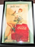 1947 Coke Salesman Advertising sign