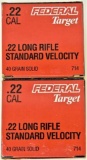Federal Target .22 LR Ammo