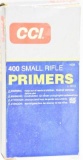 CCI 400 Small Rifle & CCI 200 Large Rifle Primers