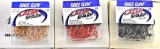 (15) 5 ct pks Eagle Claw Group Asst'd Hooks