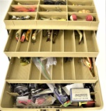 Old Pal 1060 Tackle Box with Tackle