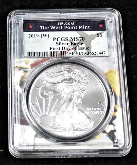 2019-W $1 Silver Eagle Coin