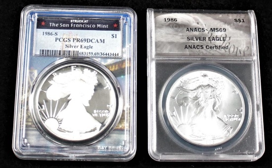 1986 $1 Silver Eagle Coin
