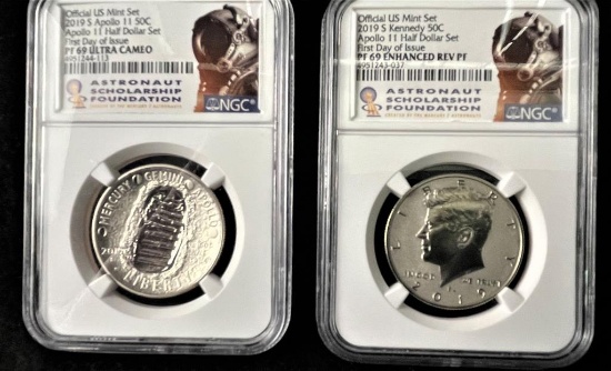 2019-S Kennedy Half Dollar Set