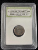 Cased & Graded Ancient Greece Coin