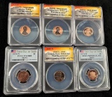 Cased & Graded 2019-W Lincoln Cents