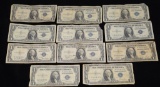 Group of $1 Silver Certificates