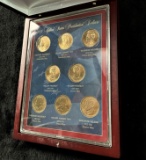 2013 Presidential Golden Dollar Set