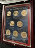 2012 Presidential Golden Dollar Set