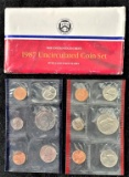 1987-P/D United States Uncirculated Set of 12 Coins