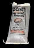 JSC  Brand 25# bag of Magnum  No.7 1/2 lead shot for shotgun