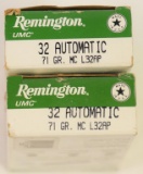 Remington UMC .32 ACP Ammo