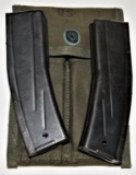 US 30 Carbine Dual Magazine Pouch with two 30 round magazines