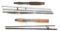 (2) Bristol 4 piece Fishing Poles