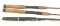 (3) Group 6 ft Assorted Fishing poles