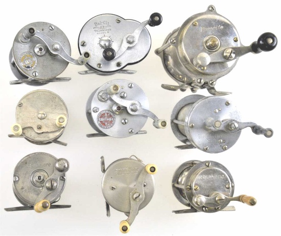 (9) Group Assorted Reels