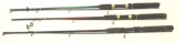 (3) Group South Bend Fishing Poles