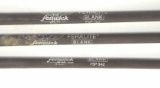 (3) Fenwick Blank Poles