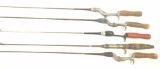 (5) Group Steel Fishing Poles