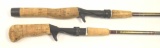 (2) Group G Loomis Assorted Fishing Poles