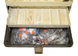 Vlchek 1712 Tackle Box with Asst'd New Hooks