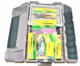 Rubbermaid Pro Series Tackle Box with (7.65 lbs.) of Baits