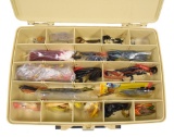 Plano 1250 Tackle Box with Asst'd Lures