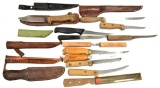 (12) Filleting and General Purpose Knives