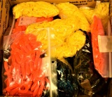 (8 lbs.) Assorted Color Gummy Fishing Worms