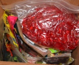 (10 lbs.) Assorted Color Gummy Fishing Worms