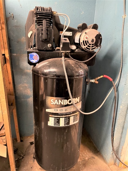 Sanborn 60-gallon compressor