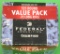 Federal Value Pack 22 Long Rifle Ammo