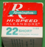 Remington HI-SPEED KLEANBORE .22 Short HP Ammo