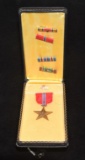 WWII Bronze Star Medal Set & Presentation Case