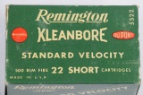 Remington Standard Velocity KLEANBORE .22 Short  Ammo