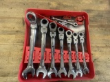 GEARWRENCH 8 Pc. 12 Pt. Reversible Ratcheting Combination Wrench Set