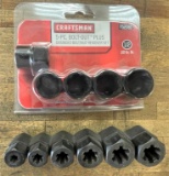 SK & Craftsman 11 piece damaged nut removal set