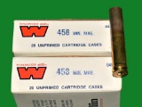 Winchester 458 Magnum primed cases