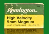 Vintage Remington 5mm Magnum Ammo