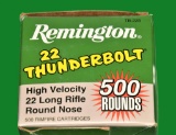 Remington Thunderbolt .22 L.R. Ammo