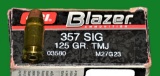 CCI Blazer .357 SIG Ammo