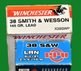 Assorted .38 S&W Ammo