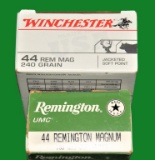 Assorted .44 Rem Mag Ammo