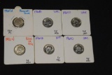 Uncirculated 1964 Roosevelt Dimes